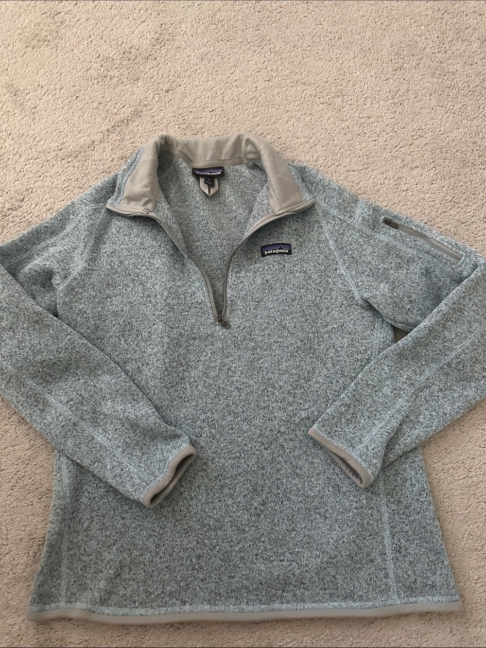 Patagonia Women’s Better Sweater Quarter-Zip Fleece Pullover
